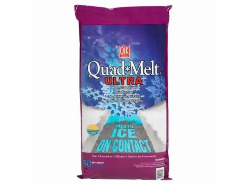Milazzo Industries 166711 50 lbs Quad Melt All-in-One Ice Melt Crystals