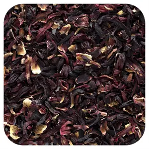 Frontier Co-op Organic Cut & Sifted Hibiscus Flowers, 16 oz (453 g)
