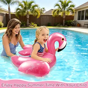 2-Pack Unicorn & Flamingo Kids Pool Floats! Ride-On Swim Rings for Ages 3-8 – Summer Must-Have