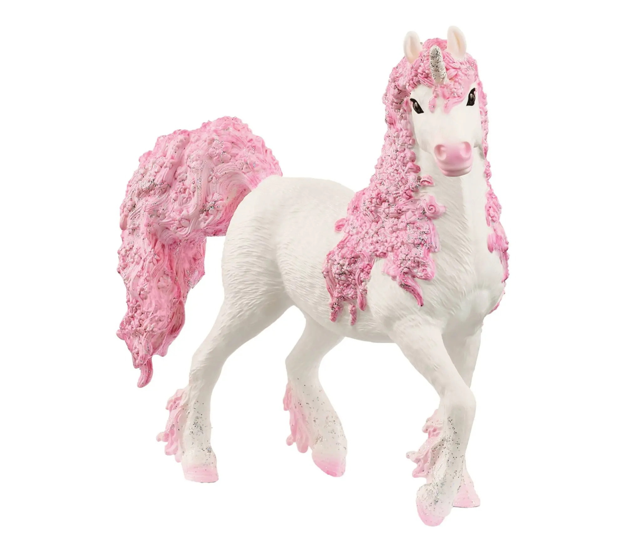 Schleich Bayala Flower Unicorn Mare 5.5" Figurine Schleich Bayala Flower Unicorn Mare 5.5" Figurine