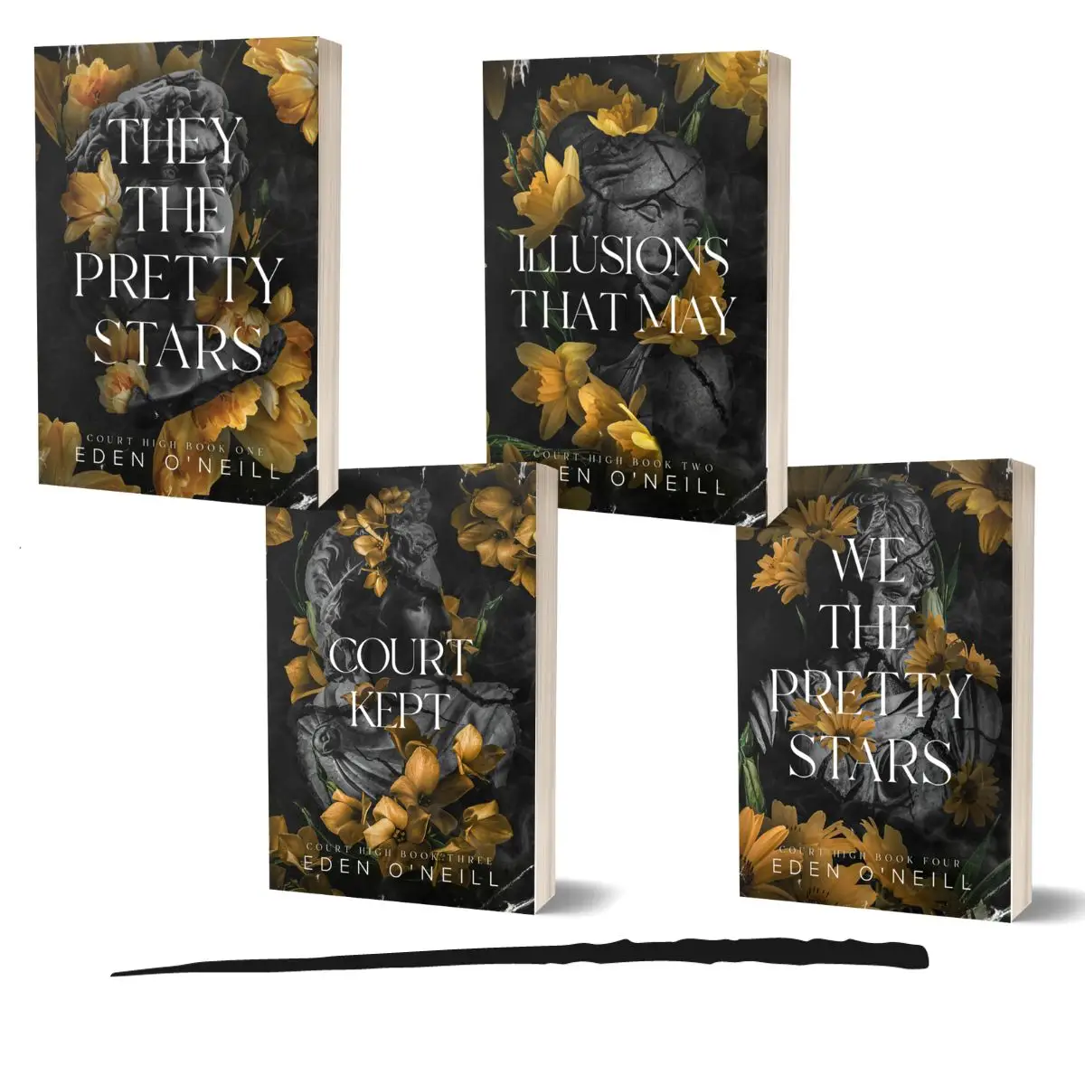 Court High Book Bundle with Author Signature and Family Tree Print - Available in Three Styles, including soft and hard cover!