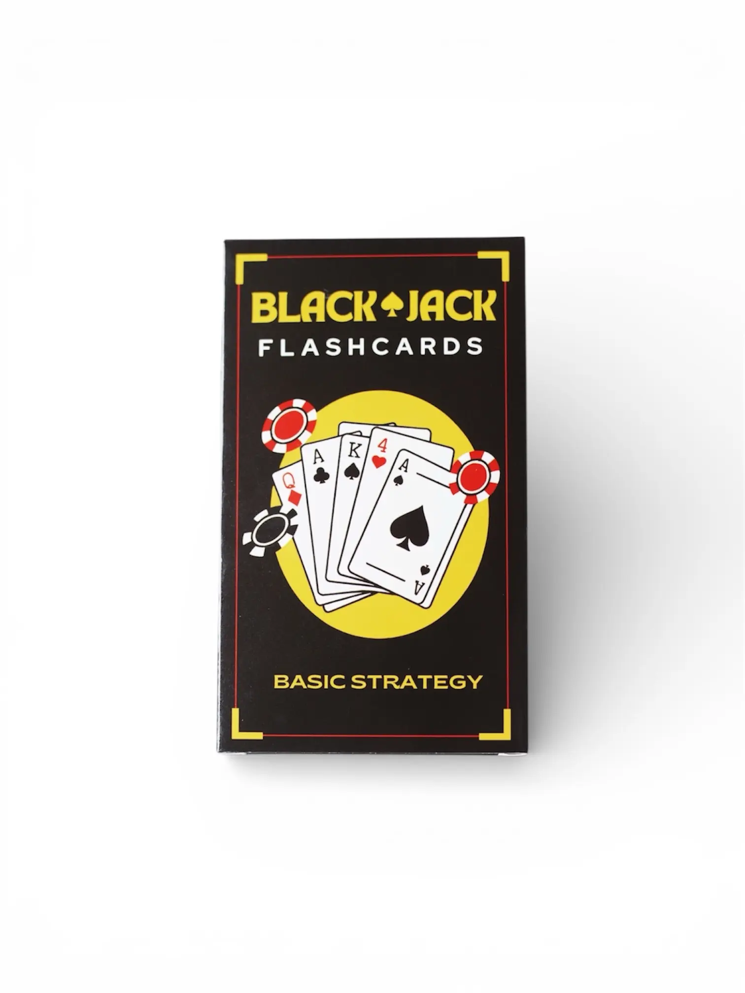 Blackjack Basic Strategy Flashcards – Player & Dealer Decision Study Cards