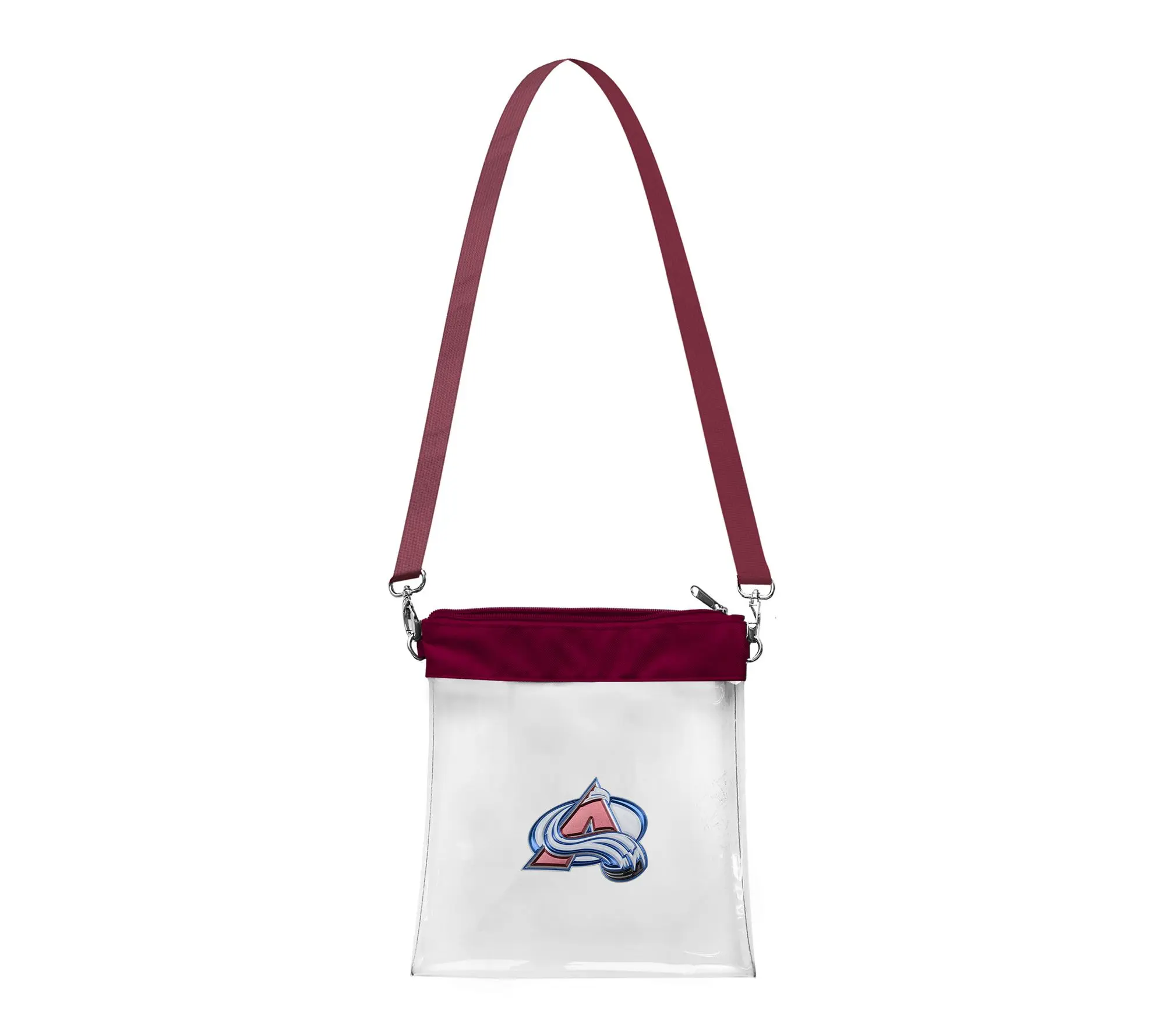 Littlearth NHL 3D Logo Clear Satchelette