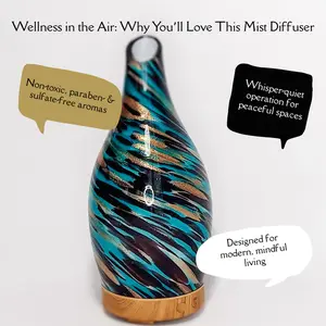 Peacock Modern Aromatherapy | Luxury Ultrasonic Mist Diffuser