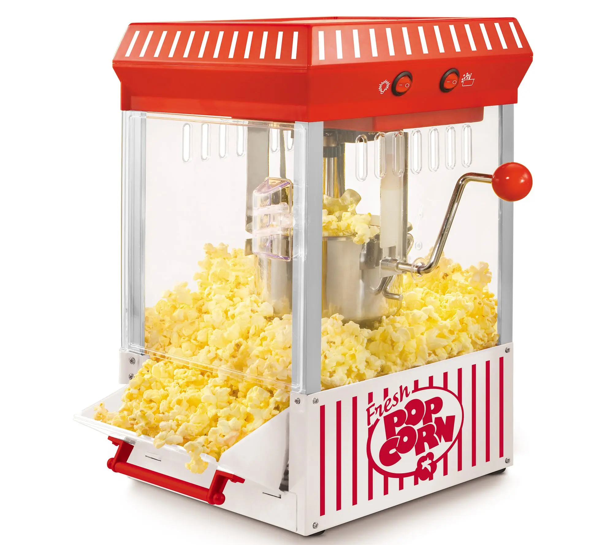 Nostalgia Vintage Table-Top Hot Air Popcorn Maker, 10 Cups