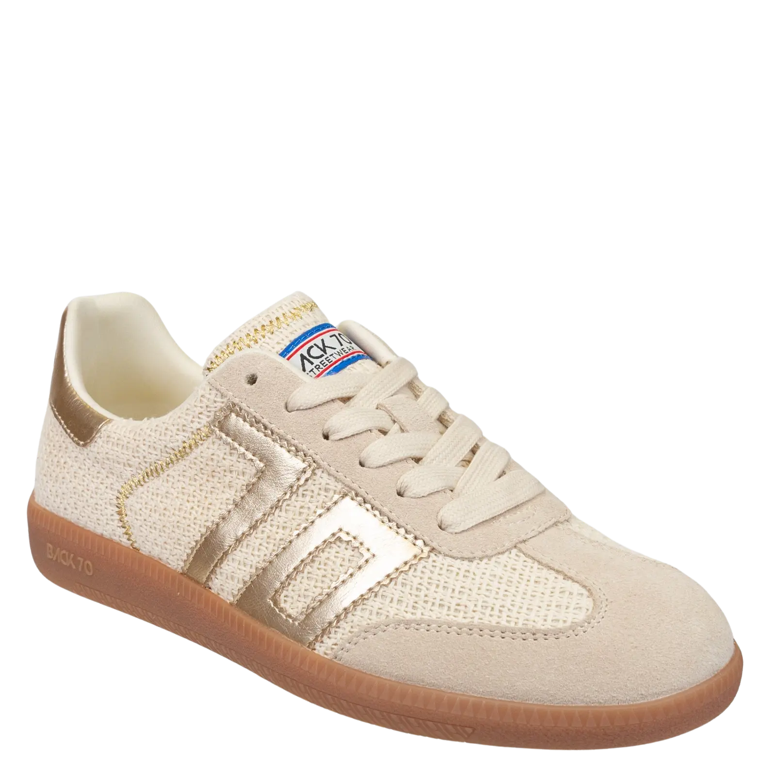 Back 70: IUTA 2512 in GOLD Sneakers