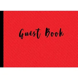 Guest Book: Sign In Guestbook for Weddings, Bridal Showers, Birthday Parties, Retirements, Memorials, Baby Showers, Funerals | 100 Pages