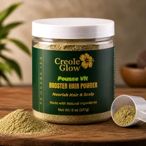 Hair Booster Powder – Herbal Blend for Hair Growth | Add to Oils, Masks & Shampoos | 8 oz