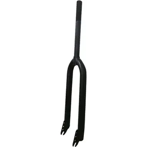 1” Threaded 26” Bicycle Fork Steerer 250mm, Steel Rigid Fork for Beach Cruiser Mountain Bike