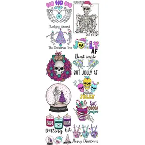 Seasons Creepings DTF Transfers Gang Sheet 22” wide x 60” long DTF Gang Sheet