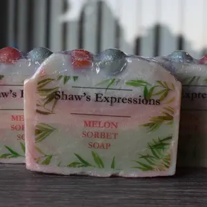 Body care soap. Melon Sorbet Soap Body Wash Cleansing