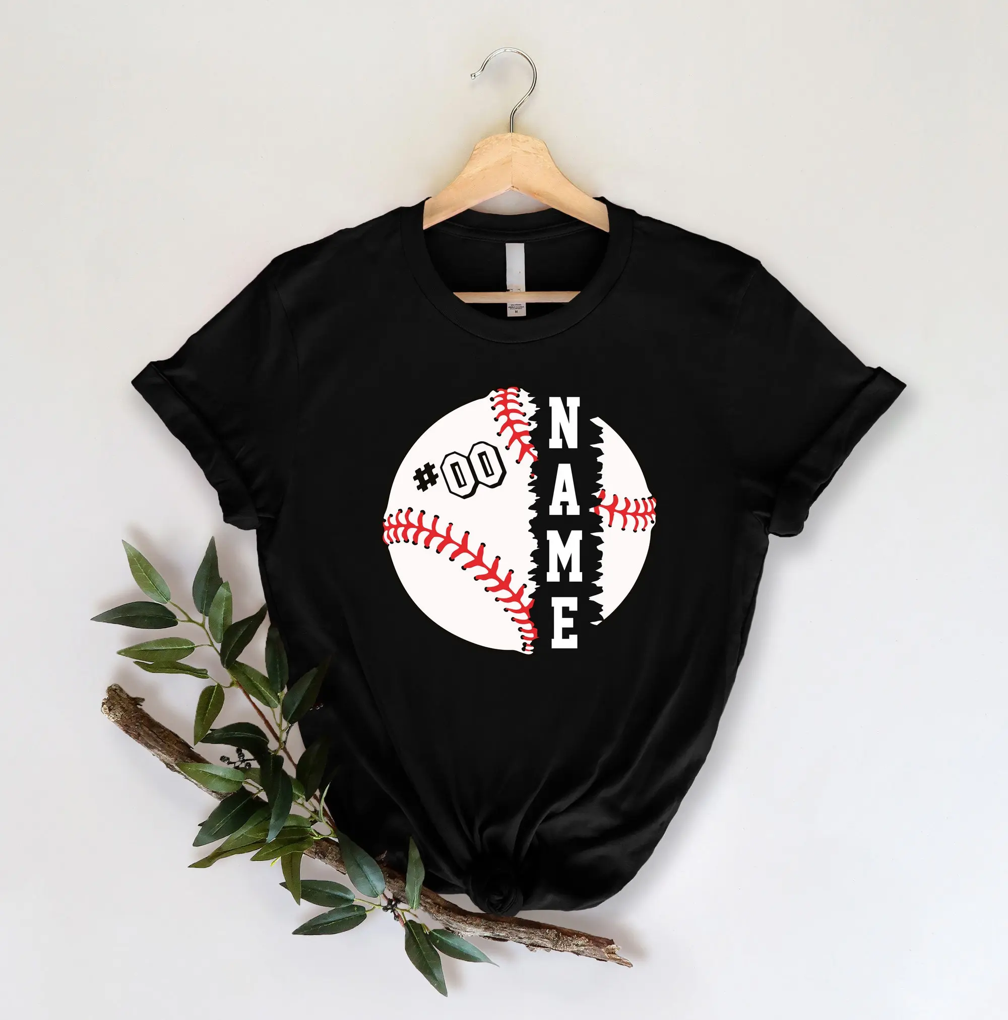 Personalized Baseball Shirt, Custom Baseball Shirt, Baseball Team Name Shirt, Gift For Him, Custom Shirts For Baseballer Cotton Fabric