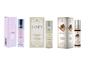 (3pc Bundle Pack) Al-Rehab 6ml Choco Musk + Soft + Ard Al Zaafaran Yara 10ml Perfume Oil Roll-On