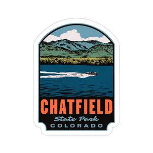 Chatfield State Park Colorado - Vinyl Sticker