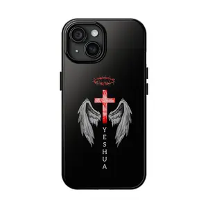 Yeshua Christian Phone Case – Inspirational Bible Verse Faith Protective Cover for iPhone & Samsung