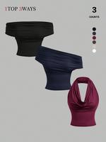 Burgundy/Navy Blue/Black