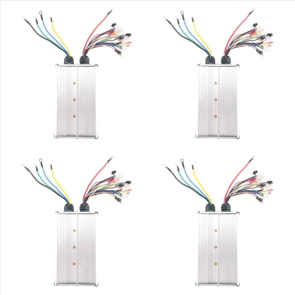 4X Intelligent Brushless Controller 48V 60V 72V 84V 3000W E-Bike Brushless Motor Controller for Electric Bicycle Scooter
