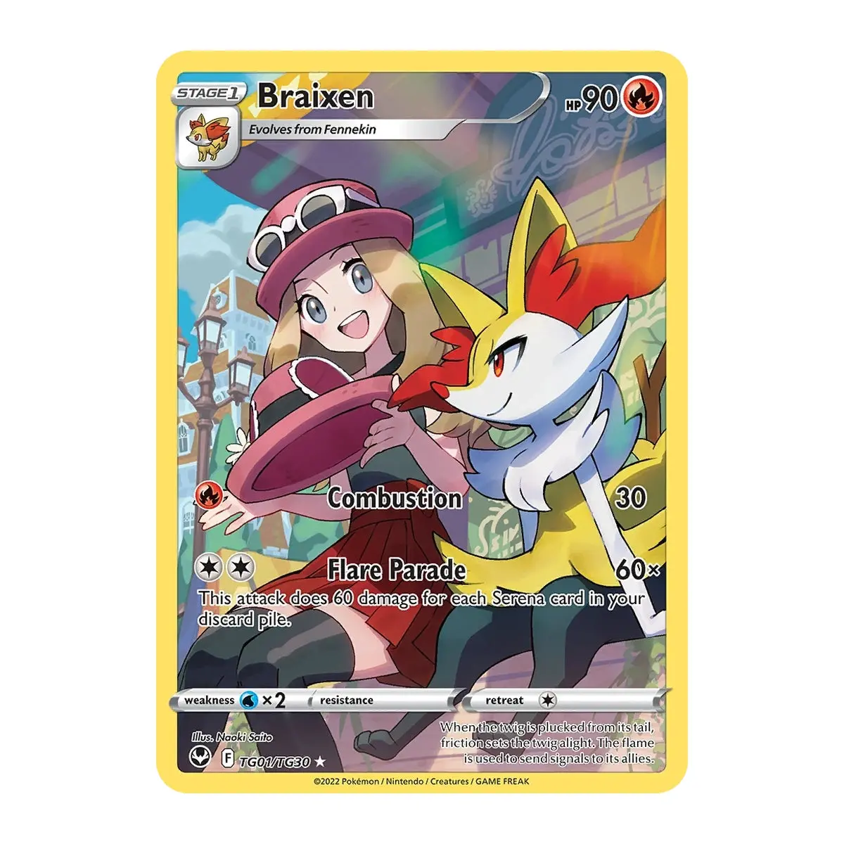Braixen – TG01/TG30