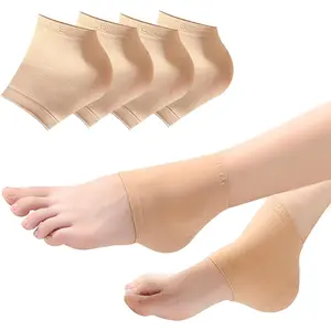 Moisturizing Socks for Dry Cracked Feet,Heel Socks Gel Socks for Sleep(2 Pairs)