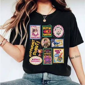 Dungeon Crawler Carl Shirt, Princess Donut & Mongo New Achievement Hoodie, Fantasy Book Reader Merch Sweatshirt, Unisex Sweater Pullover Tee