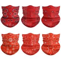 6Pcs Red Waistband Set