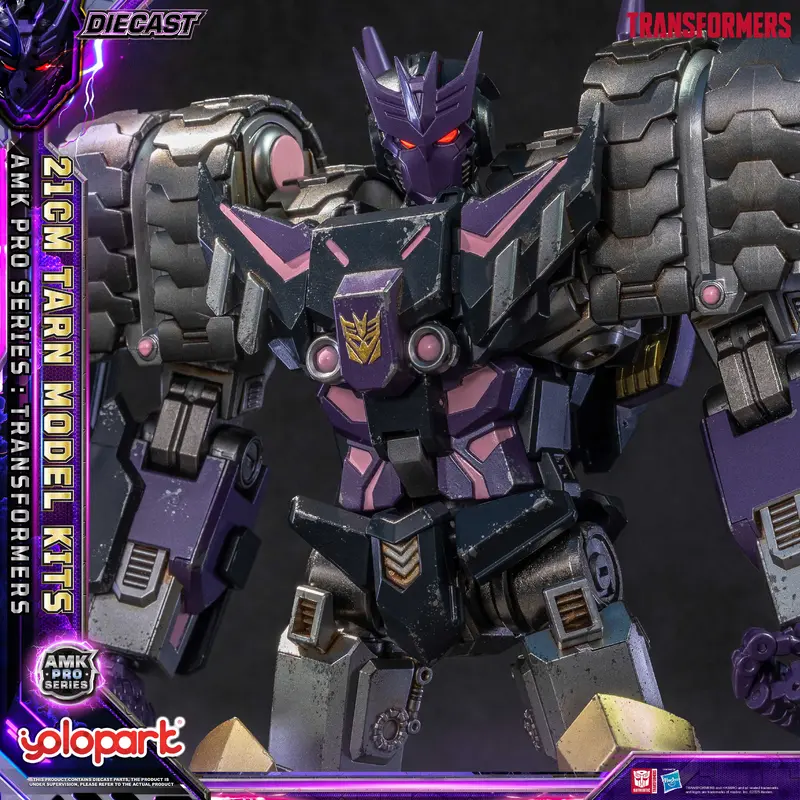 Transformers IDW Tarn Die-Cast Action Figure Kit - Comic-Inspired Articulated Character Toy with Magnetic Lights, Metallic Look, Pretend Play Fit, Collectible for Adult Collectibles, Gifts for Boys, Toy Photography Prop (Batteries Required)
