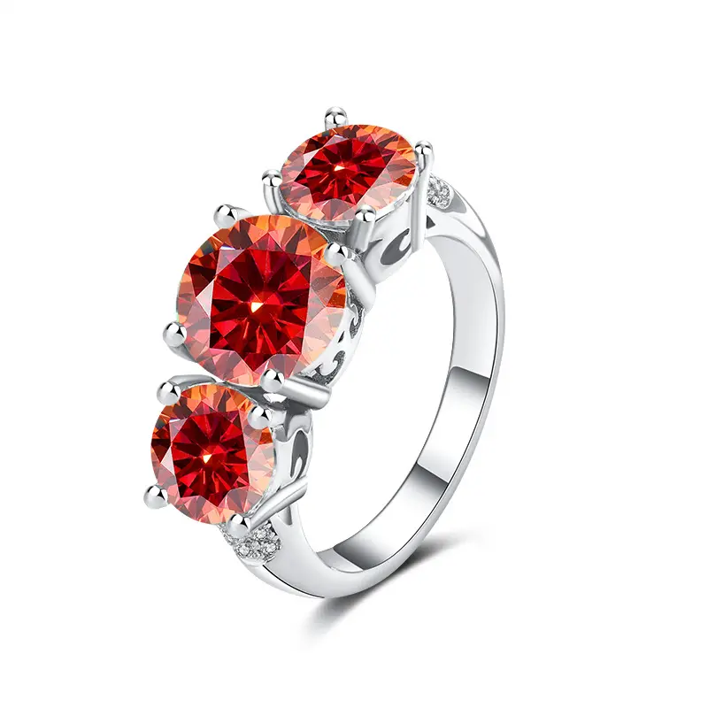 4 carat orange red (GAR certificate+blac