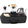 【Fall Deals】SOTECH Pour Over Coffee Maker Set ALL in 1 Portable Coffee Set 8pcs Coffee Maker Set with Storage Box Ideal for Home Brewing and Travel for Outdoor Camping Coffee Lovers Gift