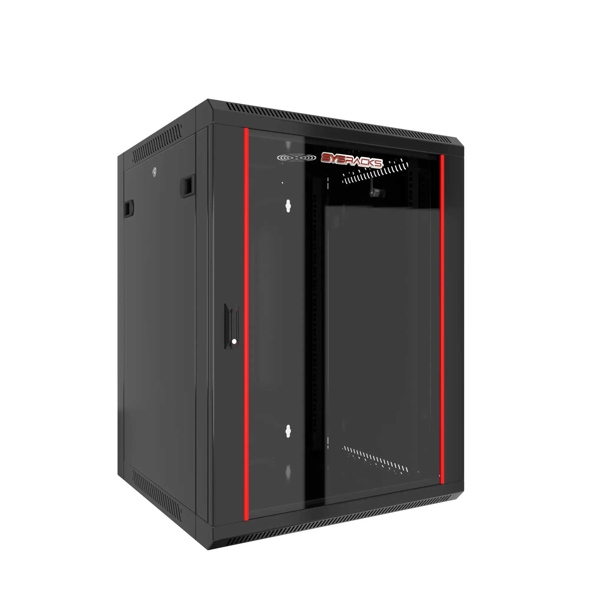 Sysracks JMY 15U Wall Mount Server Rack Cabinet 24-Inch Depth with ...