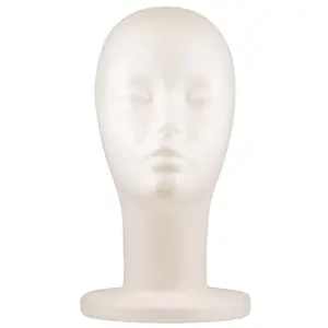Diane Styrofoam Wig Head Long Neck