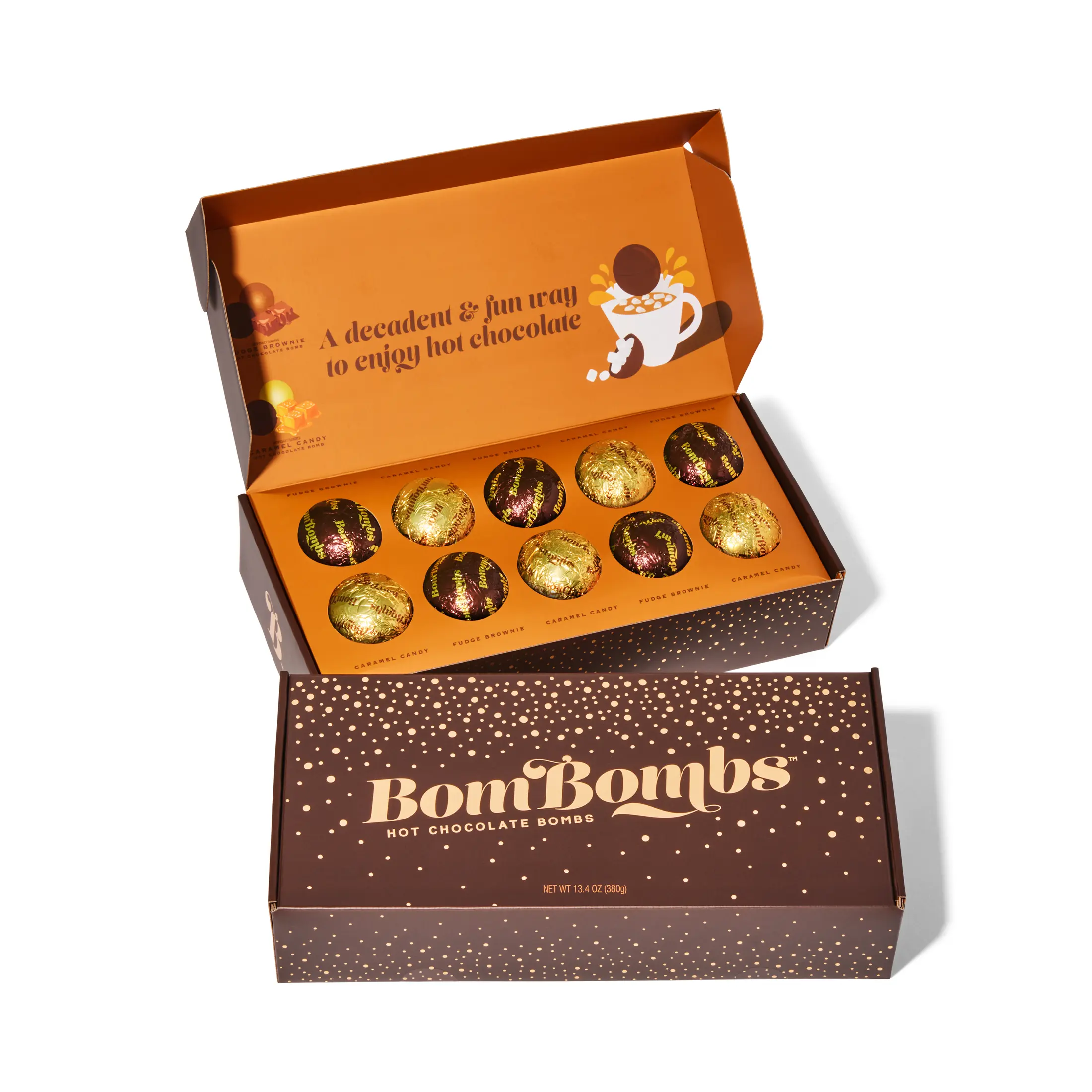 BomBombs Hot Chocolate Bombs, Set of 10