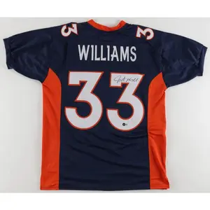 Javonte Williams Signed Authentic Jersey