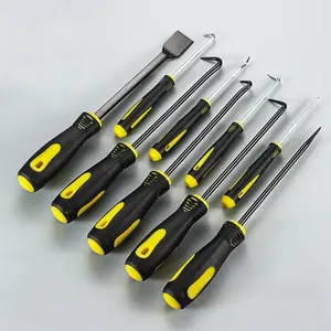 4 Pieces Long Pick & Hook Set Gasket Puller Pick Tools for Removing Car Auto Oil Seal O-Ring Seal Gasket Pick Tools Car