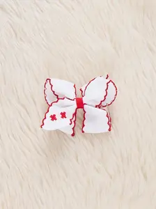 XOXO Embroidered Bow