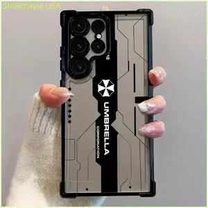 Resident Evil Crisis Phone Case Compatible with for samsung for galaxy S25 S24 S23 S22 S21 FE Ultra Plus 4G 245G, Shockproof Transparent Soft Back Cover. Protection Unique