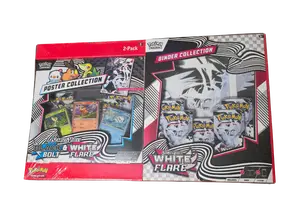 Pokémon TCG: Black Bolt & White Flare Binder + Poster Collection Bundle ( white flair )