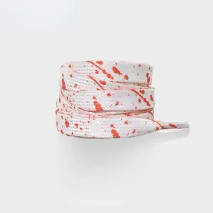 Orange Splatter laces