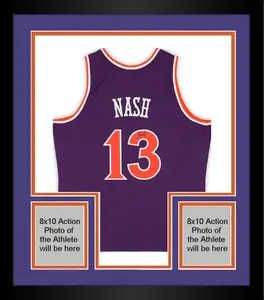 Framed Steve Nash Phoenix Suns Autographed Mitchell & Ness Purple 2005-06 Swingman Jersey - Fanatics Authentic Certified