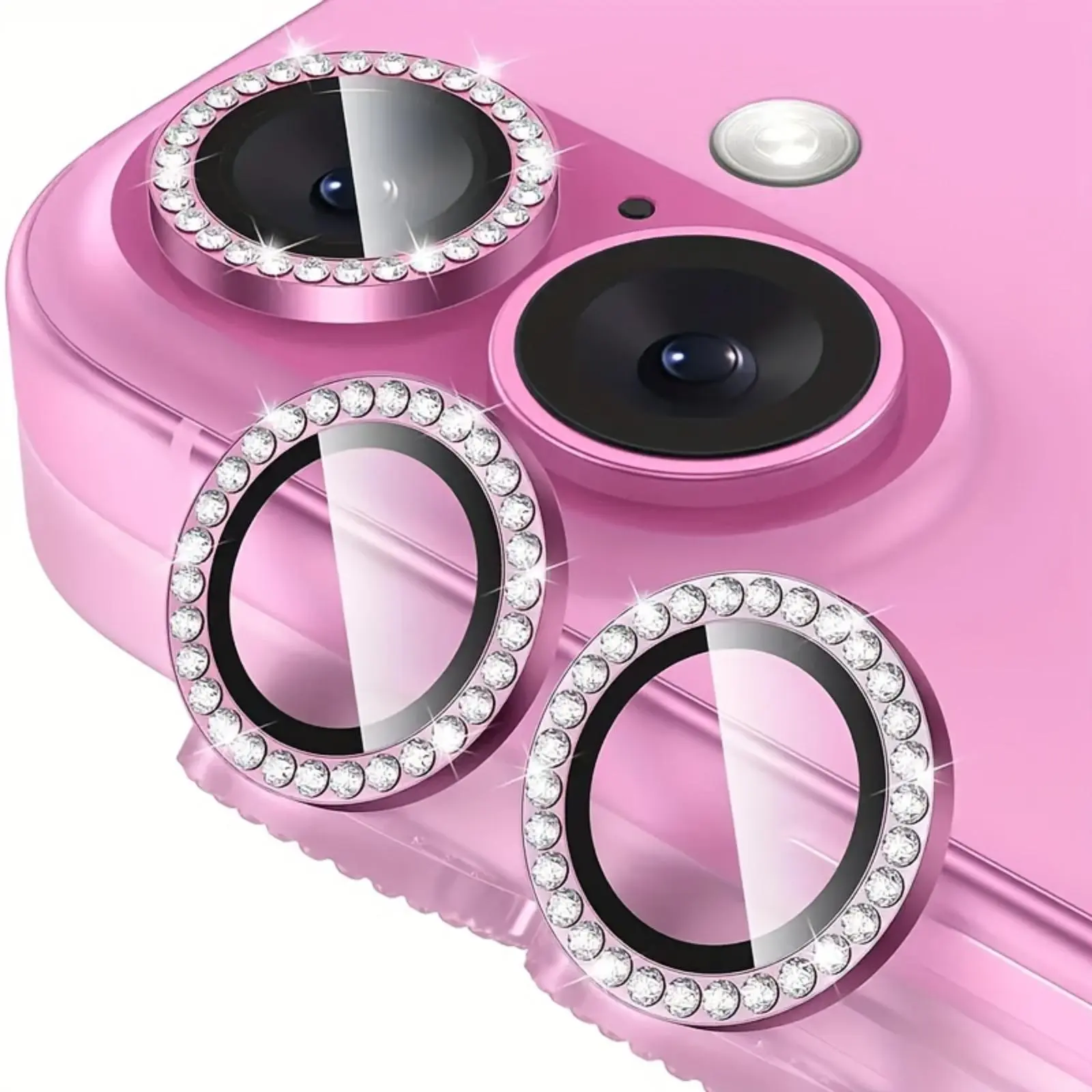9H Tempered Glass Transparent Smartphone Lens Protector, 1 Set Anti-scratch Phone Lens Protective Film, Phone Accessories Compatible with iPhone 16/16 Plus, Cover, Protection, Cellphone