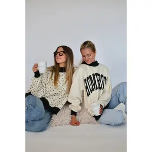 Homebody Polka Dot Reversible Mock Neck