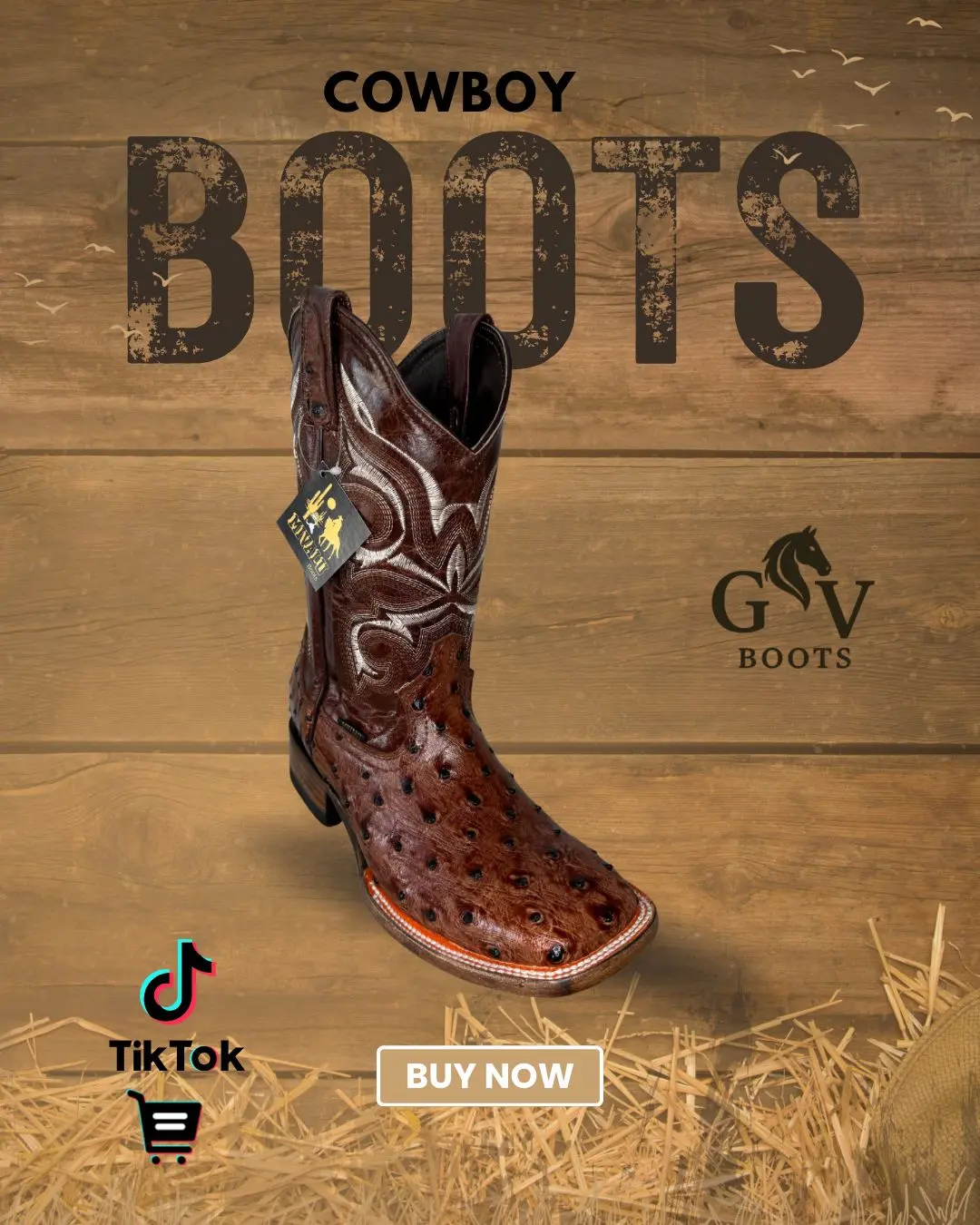 Botas Avestruz Conag