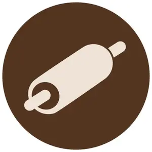 Rolling Pin Snacks shop logo