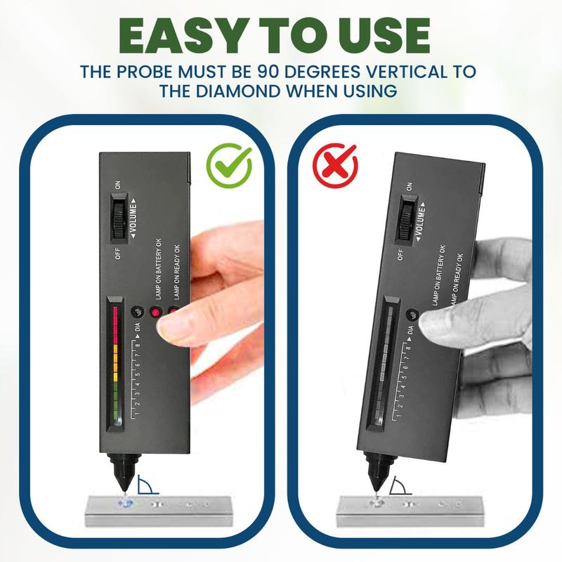 Gold Silver Platinum Jewelry Appraisal Kit with Acid Tests GTE Diamond Tester Electronic Scale Earth Magnet for Precise Testing