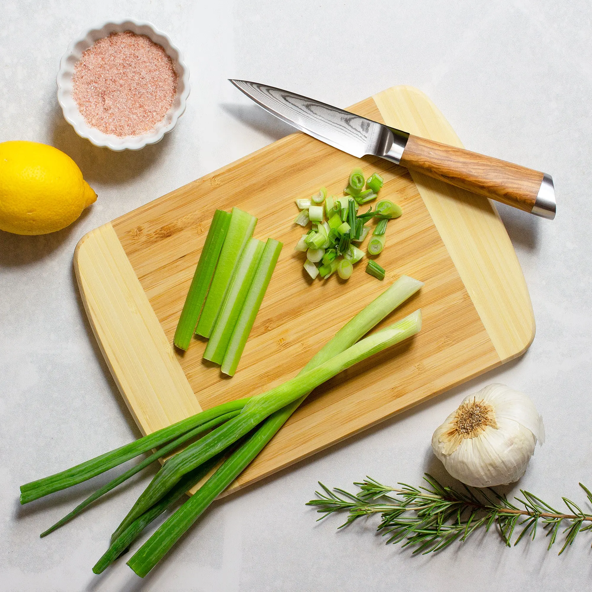 TOTALLY BAMBOO Hana Cutting Board, 10" x 7-1/8" - Kitchen Cutting Board for Slicing & Chopping Meat, Fruit & Vegetables