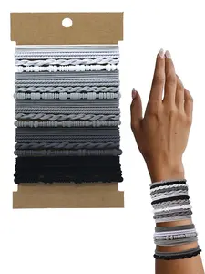 Bohemian Style Hair Accessories, 20-Piece Set Boho Chic Elastics Headbands & Hair Bands, Perfect for Women & Girls, Daily Wear Essentials