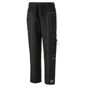 PUMA Mens We Are Legends Workwear Pants Casual Drawstring - Black