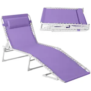 Best Choice Products Patio Chaise Lounge Chair, Outdoor Portable Adjustable Pool Recliner w/ Pillow Best Choice Products Patio Chaise Lounge Chair, Outdoor Portable Adjustable Pool Recliner w/ Pillow