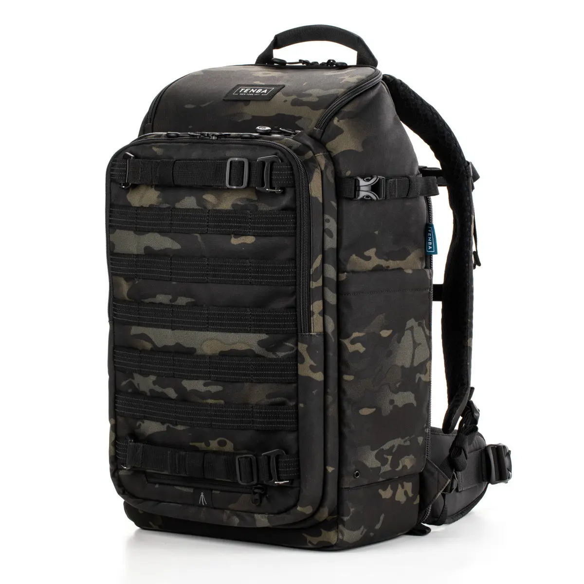 Tenba Axis V2 24L Camera Backpack with Laptop Fitted Compartment, MultiCam Black - Ideal for Photographers