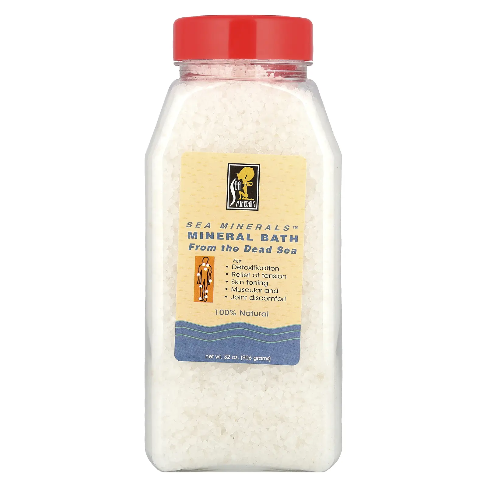 Sea Minerals Mineral Bath From the Dead Sea, 32 oz (906 g)