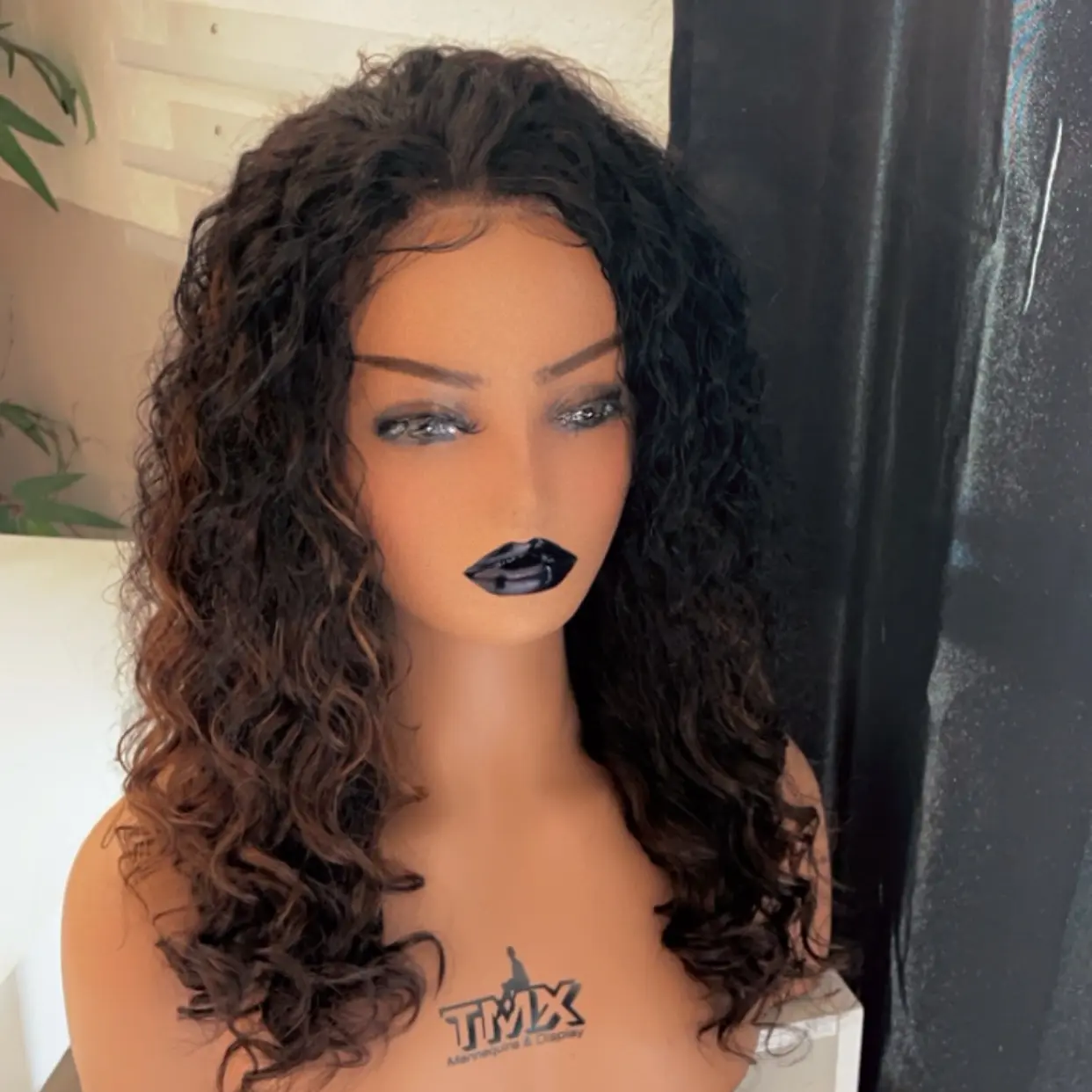 100% human hair custom-made wig